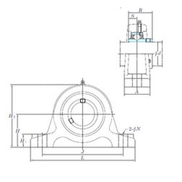 المحامل UCIP320-64 KOYO #1 image