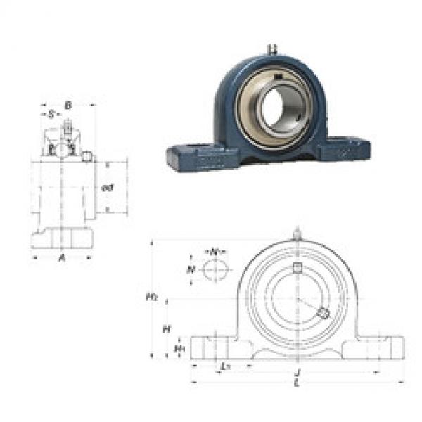 المحامل UCPX07-22 FYH #1 image